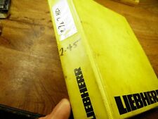 Liebherr r962 excavator for sale  Minerva