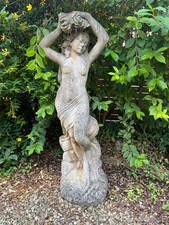 Garden lady statue for sale  BATH