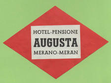 Etichetta albergo hotel usato  Bologna
