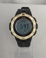 Relógio Casio PRW-3100RC Protrek Solar masculino cor preta mostrador digital do Japão comprar usado  Enviando para Brazil