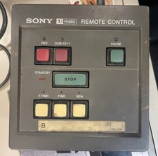 Sony umatic remote for sale  STROUD