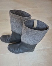 Paar stiefel filz gebraucht kaufen  Crossen