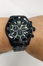 Usado, Invicta relógio de mergulho masculino cronógrafo preto e cromado 100m # 0624 tamanho 8”+ comprar usado  Enviando para Brazil