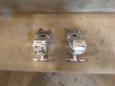 (2) Novas braçadeiras de rack de tambor cromadas Gibraltar, para montagem de tambores e pratos! comprar usado  Enviando para Brazil