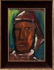 Dipinto figura giandante usato  Italia