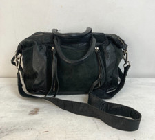 Topshop black leather for sale  BRADFORD
