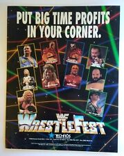 Wrestlefest arcade flyer for sale  Collingswood