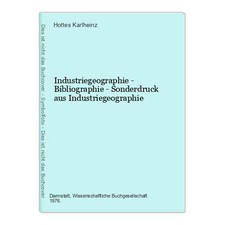 Industrial geography bibliogra d'occasion  Expédié en Belgium