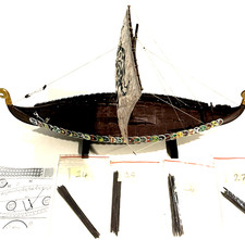 Pintura modelo de navio viking comprar usado  Enviando para Brazil