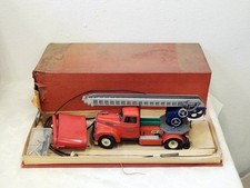 Usado, Caminhão de bombeiros elétrico 7469 estado atual Schuco Elektro Construction 6080 comprar usado Usado, Caminhão de bombeiros elétrico 7469 estado atual Schuco Elektro Construction 6080 comprar usado  Enviando para Brazil