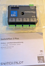 ESU 51831 SwitchPilot 3 Plus 8-fach Magnetartikeldecoder DCC/MM OLED mit Anleit., usado comprar usado  Enviando para Brazil