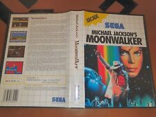## SEGA Master System - Michael Jackson´s Moonwalker / MS Spiel ##, usado comprar usado  Enviando para Brazil