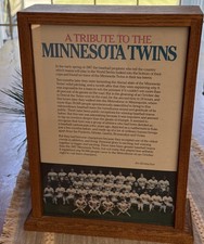 1987 minnesota twins for sale  Tower