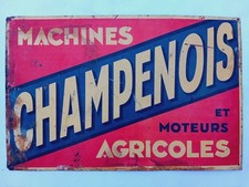 Ancienne plaque tôle d'occasion  Forcalquier