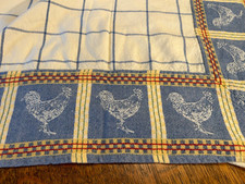Vtg tablecloth rooster for sale  Duluth