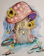 Print canvas fairy for sale  Topsham