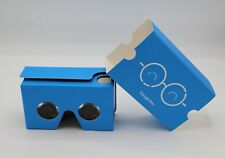 Google Fibra De Papelão Realidade Virtual VR Viewer Óculos 3D Novo telefone móvel para comprar usado  Enviando para Brazil