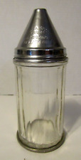 Tilt-A-Spoon Vintage Vidro Transparente Lanchonete Despejador de Açúcar Dispensador Medco NYC comprar usado  Enviando para Brazil