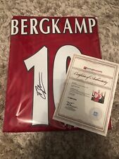 Dennis bergkamp signed for sale  RAMSGATE