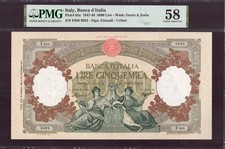 Italia 5000 lire usato  Tavoleto