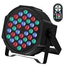 36LED Par Luz Escenario Luces RGB Luces DMX Control DJ Fiesta Efecto Iluminación, usado segunda mano  Embacar hacia Argentina