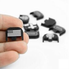 Usado, Placa traseira tática de alumínio placa traseira Glock 17 19 20 21 22 39 40 Gen 1-5 comprar usado  Enviando para Brazil