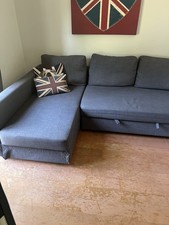 Ikea blue sofa for sale  COULSDON