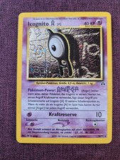 Pokemon karte icognito gebraucht kaufen  Elmenhorst