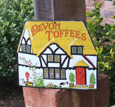 Enamel sign devon for sale  ANDOVER
