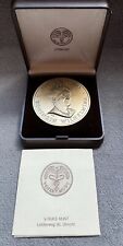 Rainha Guilhermina Holanda 1880-1962 UNC Madal 60mm 120g Bronze comprar usado  Enviando para Brazil