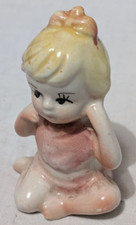 Statuina ceramica bambina usato  Peveragno