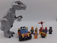 Lote de 8 minifiguras Lego Plus Indominus Rex Marvel, DC, Star Wars comprar usado  Enviando para Brazil