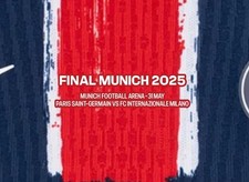 Champions league 2025 for sale  NEWPORT PAGNELL