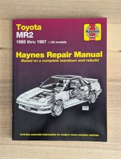 Haynes toyota mr2 for sale  VERWOOD