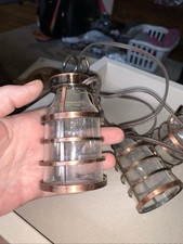 Copper lantern light for sale  Rosemount