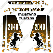 Kit de decalques de substituição para minicarregadeira Mustang 2040 - Vinil 3M!, usado comprar usado  Enviando para Brazil