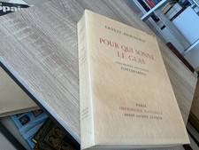 Sonne glas .hemingway d'occasion  Eyguières