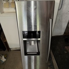 Geladeira Samsung freezer porta lateral esquerda geladeira aço inoxidável máquina de gelo RF28 28cu, usado comprar usado  Enviando para Brazil