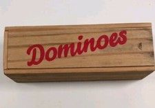 Dominoes set wooden for sale  Sarasota