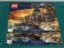 Lego Piratas do Caribe Marés Estranhas 4194 Manual de Instruções Apenas Livro comprar usado  Enviando para Brazil