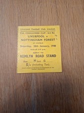 nottingham forest tickets for sale  HAVERHILL