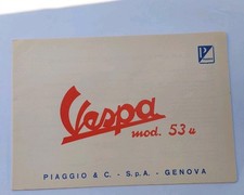 Depliant piaggio vespa usato  Solza