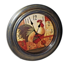 Wall clock rooster for sale  Bakersfield
