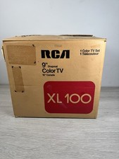 TV colorida vintage RCA XL-100 portátil 9" Ekr295S comprar usado  Enviando para Brazil