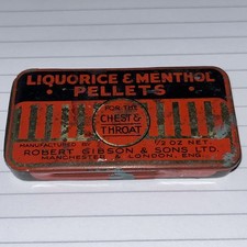 Vintage liquorice menthol for sale  IPSWICH