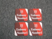 Embassy number beermats for sale  NOTTINGHAM