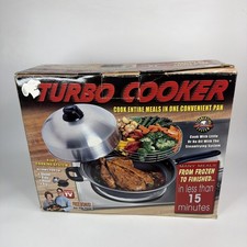 Usado, Turbo Cooker 4 em 1 sistema de cozinha como visto na TV com Chef Randall caixa aberta 1383 comprar usado Usado, Turbo Cooker 4 em 1 sistema de cozinha como visto na TV com Chef Randall caixa aberta 1383 comprar usado  Enviando para Brazil