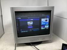 Monitor de computador Compaq FS7600 17" VGA CRT jogos retrô testado funcionando leitura comprar usado  Enviando para Brazil