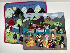 Vintage peruvian arpillera for sale  Belleville