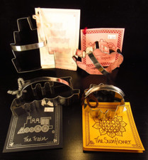 Usado, Ann Clark Cookie Cutters The Wedding Cake, Girassol, Bule, Trem comprar usado  Enviando para Brazil
